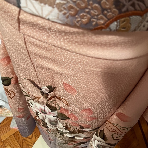Japanese traditional vintage furisode kimono - Picture 3 of 6